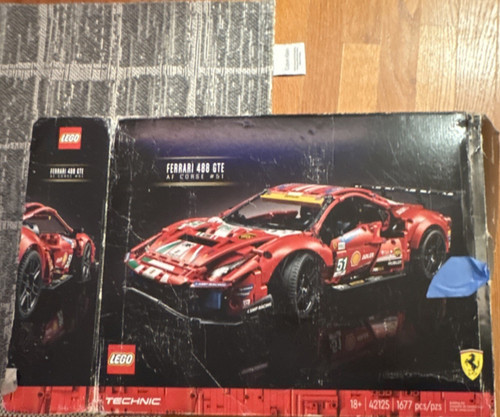 Lego technic ferrari 488 - technic, gte