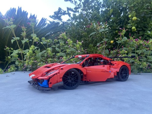 Lego technic ferrari 488 - lego, technic: