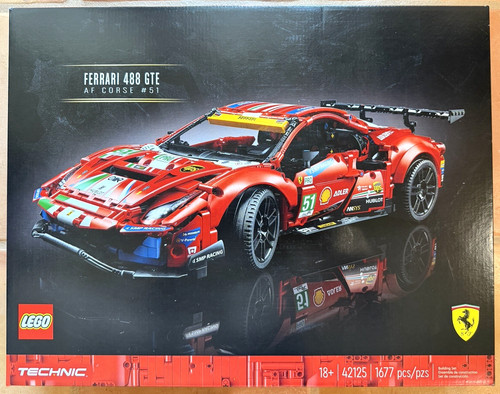 New lego technic ferrari - new,