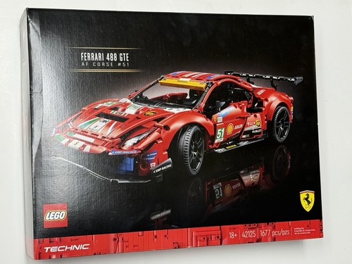Lego technic ferrari 488 - technic, gte