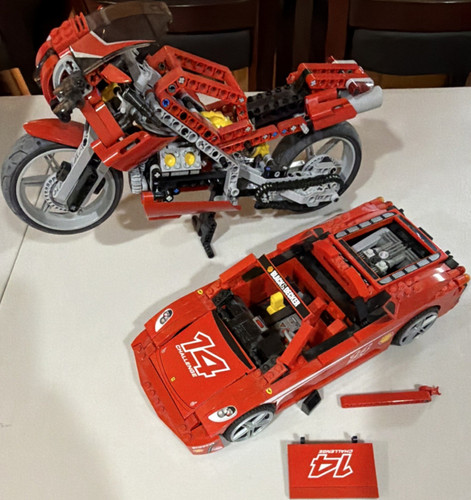 Lego technic ferrari 599 - lego, gtb