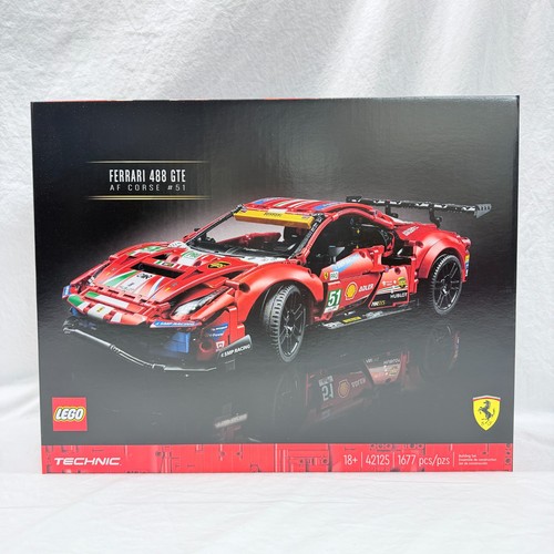 Lego technic ferrari 488 - ferrari, gte