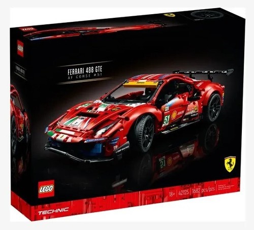 Lego technic ferrari 488 - technic:, gte