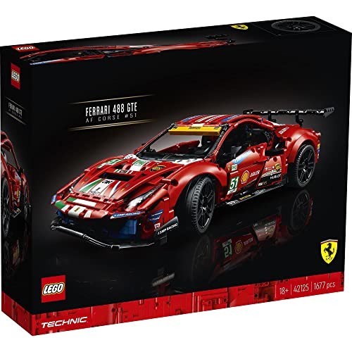 Lego technic ferrari 488 - 488, gte