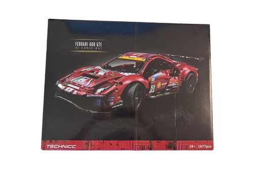 Lego technic ferrari 488 gte - lego,