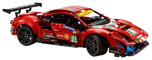 Lego technic ferrari 488 gte - ferrari,